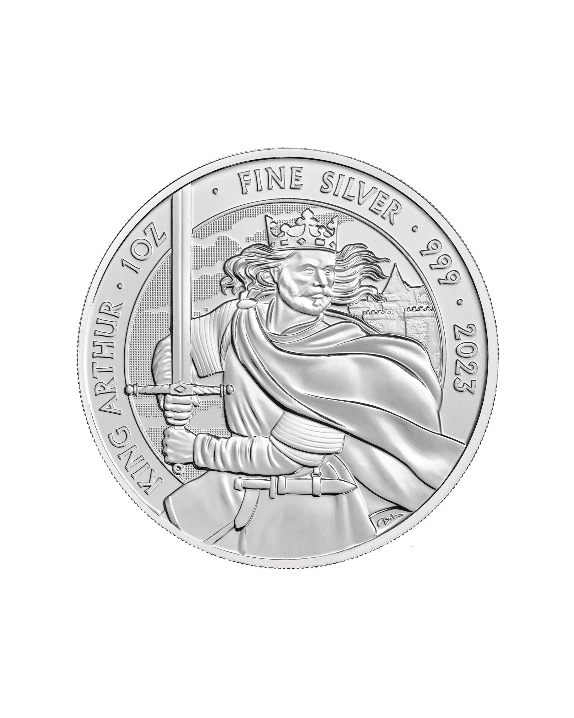 King Arthur 2023 1oz Silver Bullion Coin
